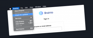 Brainio - Automatic updates in Electron (macOS and S3)